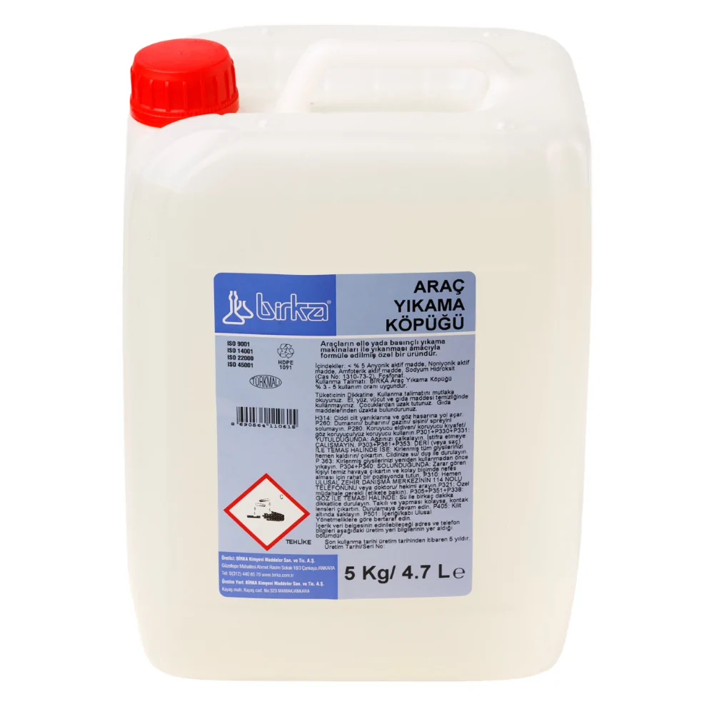 Birka Araç Yıkama Köpüğü 5 Kg