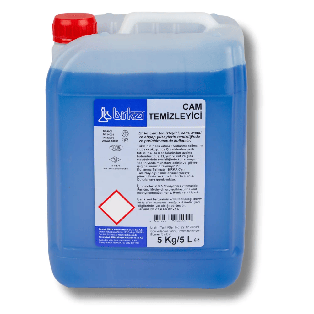 Birka Cam Temizleyici 5 Kg / 5 L